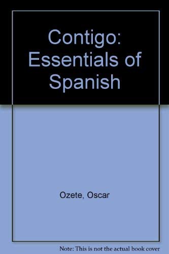 9780155010758: Contigo: Essentials of Spanish (Spanish Edition)