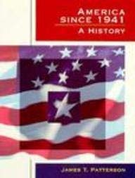 Imagen de archivo de America in the Twentieth Century: Since 1941: A History (America in the Twentieth Century: A History) a la venta por Bahamut Media