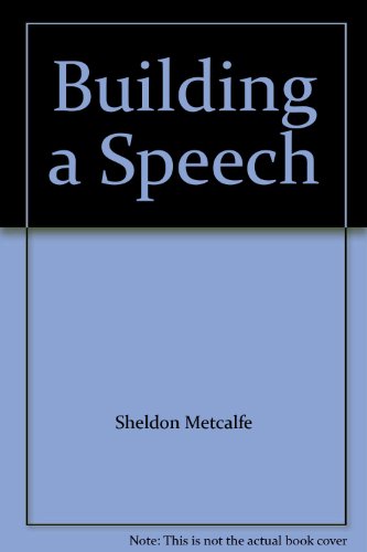 9780155011281: Building a Speech