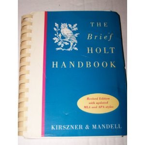Stock image for The brief Holt handbook for sale by POQUETTE'S BOOKS