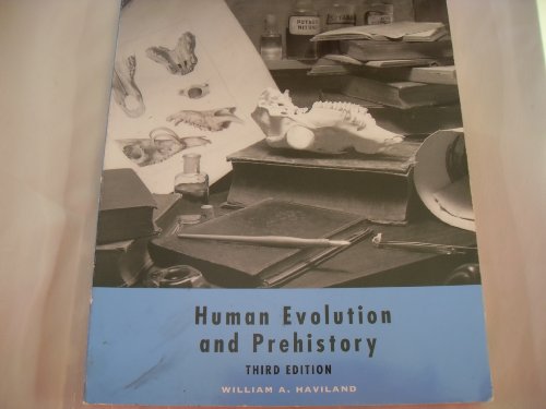 Imagen de archivo de Human Evolution and Prehistory a la venta por HPB-Red