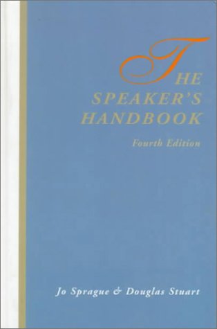 Imagen de archivo de The Speaker's Handbook a la venta por Wonder Book