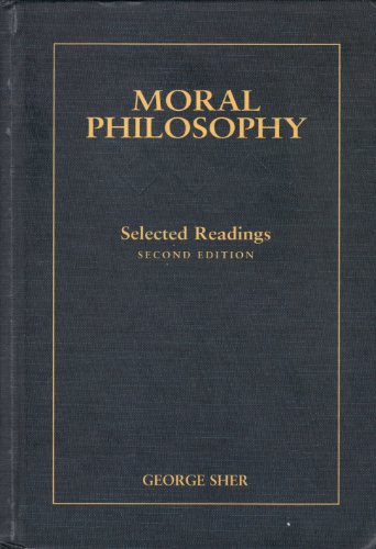 Imagen de archivo de Moral Philosophy: Selected Readings a la venta por SecondSale