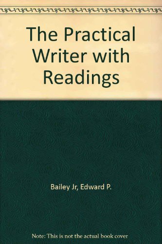 Imagen de archivo de The Practical Writer With Readings a la venta por HPB-Emerald