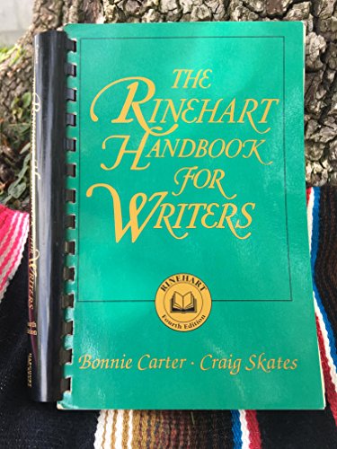 Rinehart Handbook (9780155019843) by Carter, Bonnie