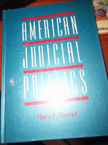 Stock image for American Judicial Politics for sale by Top Notch Books