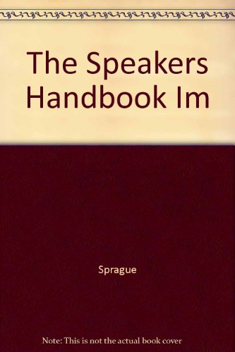 The Speaker's Handbook (9780155025011) by Sprague
