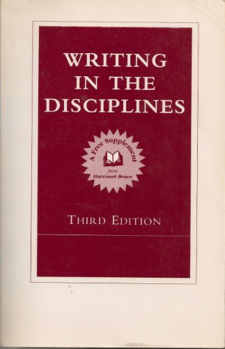 Beispielbild fr Writing in the Disciplines, Third Edition zum Verkauf von ThriftBooks-Atlanta