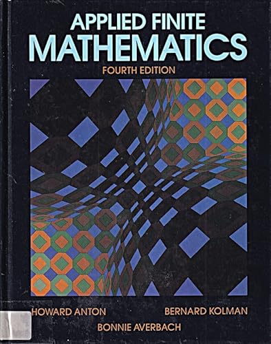 Stock image for Applied Finite Mathematics for sale by Project HOME Books