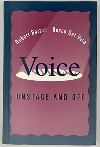 Stock image for Voice: Onstage and Off for sale by HPB-Red