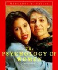 9780155030084: The Psychology of Women