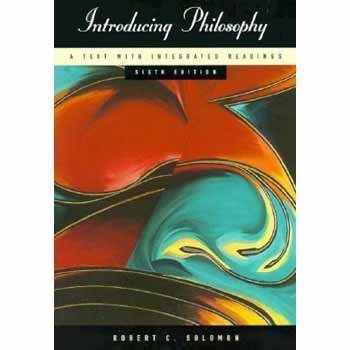 9780155030381: Introducing Philosophy: A Text with Integrated Readings