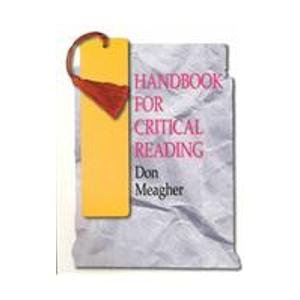 Beispielbild fr Handbook for Critical Reading zum Verkauf von BookHolders