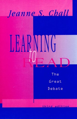 9780155030800: Learning to Read: The Great Debate
