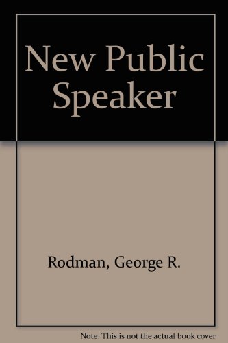 New Public Speaker (9780155031593) by [???]