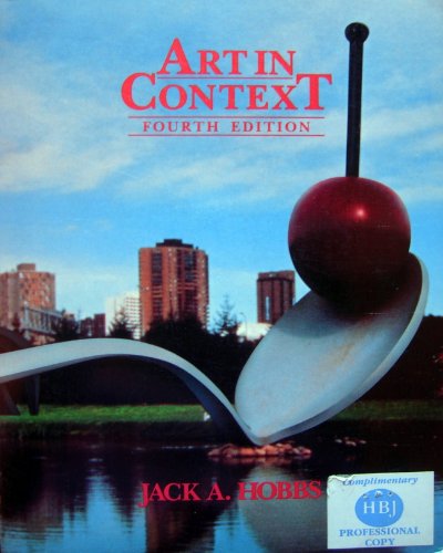 Imagen de archivo de Art in Context a la venta por Wonder Book
