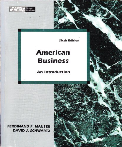 Stock image for American Business: An Introduction for sale by HPB-Red