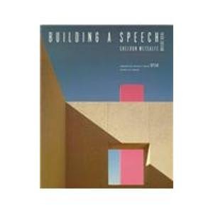 Imagen de archivo de Building a Speech a la venta por Bank of Books