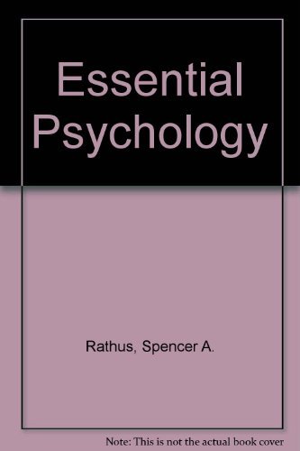 9780155037311: Essential Psychology