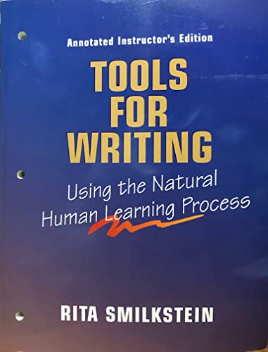 9780155038004: TOOLS WRITING INSTRUC EDITION