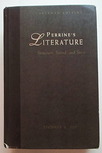 Beispielbild fr Perrine's Literature: Structure, Sound, and Sense zum Verkauf von SecondSale