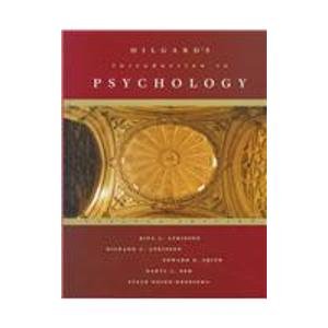 9780155039124: Introduction to Psychology