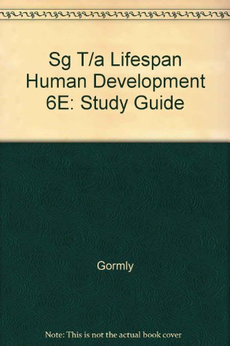 Stock image for Study Guide to Accompany: Life Span Human Development for sale by BookHolders