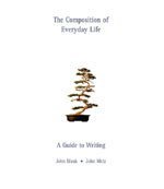 Imagen de archivo de The Composition of Everyday Life : A Guide to Writing (with InfoTrac) a la venta por BookHolders