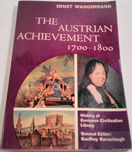 Stock image for The Austrian Achievement, 1700-1800. for sale by Half Price Books Inc.