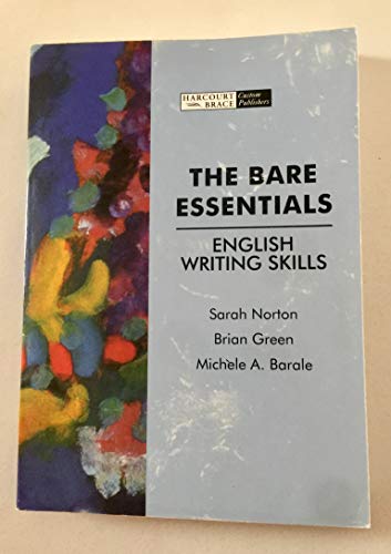 Stock image for The Bare Essentials: English Writing Skills for sale by Iridium_Books