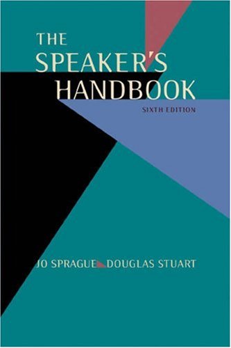 Stock image for The Speaker S Handbook (with Infotrac and Speechmaker CD-ROM) [With CDROM and Infotrac] for sale by ThriftBooks-Dallas