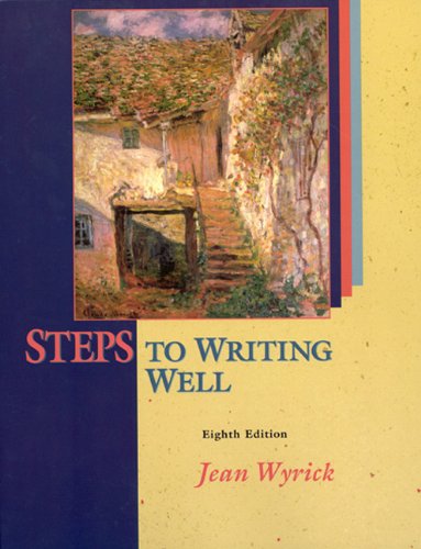 9780155050921: Steps to Writing Well Ed8