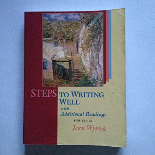 Stock image for Steps to Writing Well with Additional Readings for sale by Your Online Bookstore