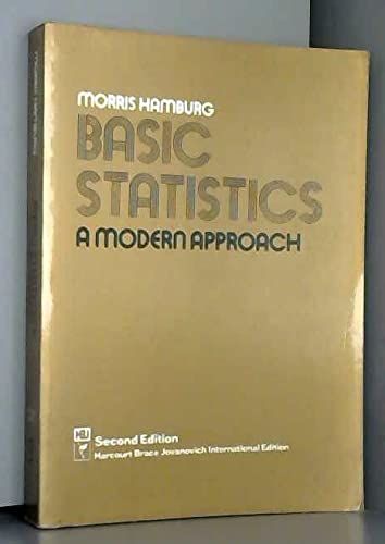 9780155051126: Basic Statistics: A Modern Approach