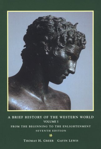 9780155051591: Brief Hist Westrn World V1