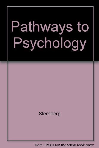 Beispielbild fr Pathways to Psychology zum Verkauf von Better World Books