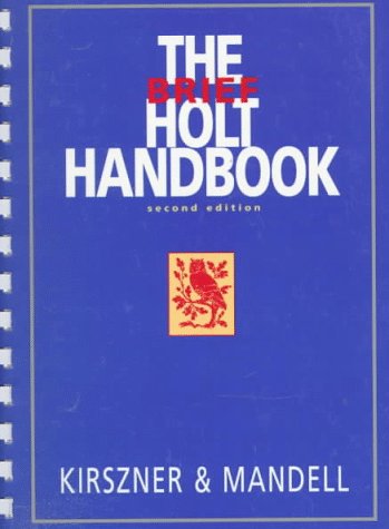 9780155053540: Holt Handbook: Brief Holt Handbook