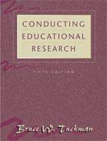 Stock image for Conducting Educational Research for sale by Better World Books