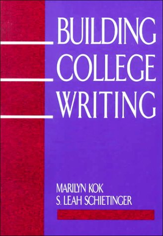 Stock image for Building College Writing for sale by Books & Salvage