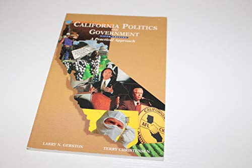 CALIFORNIA POLITICS & GOVERNMENT 5E (9780155055216) by GERSTON