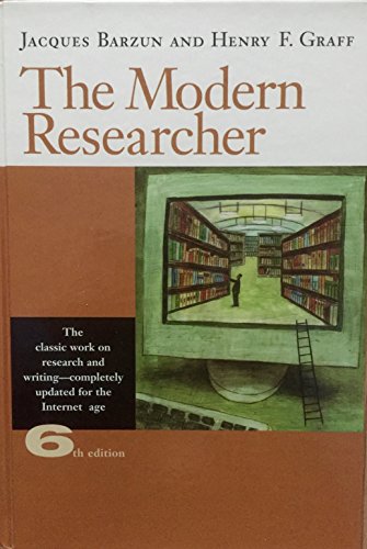 Stock image for The Modern Researcher (with InfoTrac) for sale by GF Books, Inc.