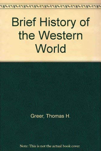 Beispielbild fr A Brief History of the Western World zum Verkauf von SecondSale