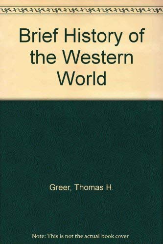 9780155055520: A Brief History of the Western World