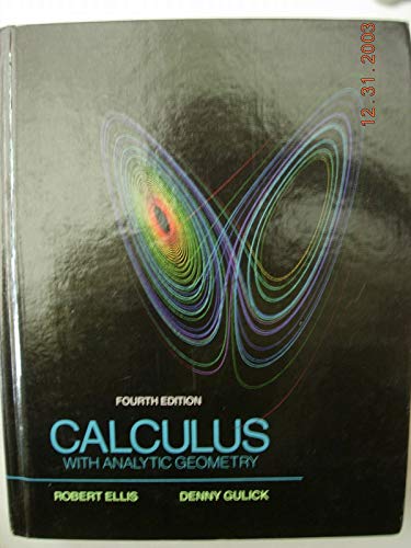 Stock image for Calculus with Analytical Geometry for sale by Better World Books