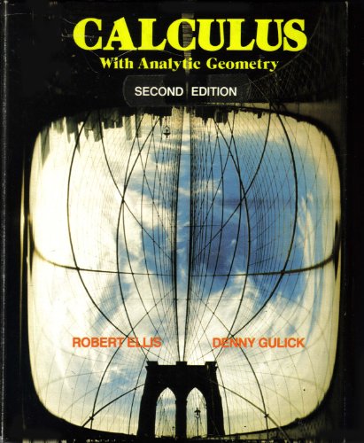 9780155057319: Calculus with Analytic Geometry