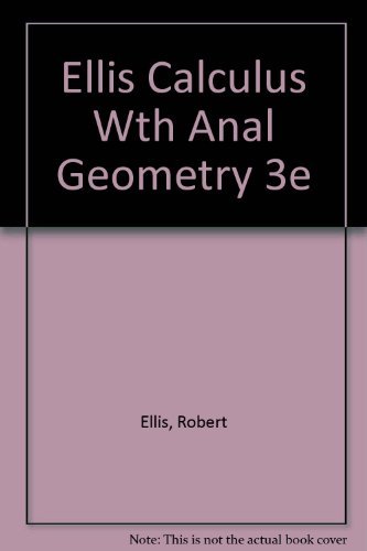 Stock image for Calculus with Analytic Geometry for sale by HPB-Red