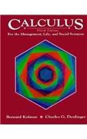 9780155057852: Calculus for the Management, Life and Social Sciences (Germanic Studies in America; 64)