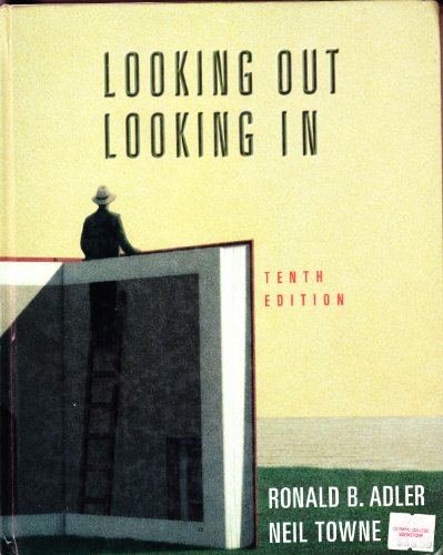 Imagen de archivo de Looking Out, Looking In a la venta por SecondSale