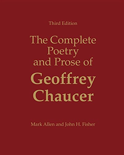 Imagen de archivo de The Complete Poetry and Prose of Geoffrey Chaucer a la venta por HPB-Red