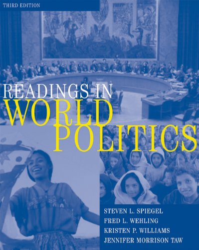 Imagen de archivo de Readings in World Politics a la venta por Better World Books